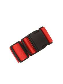 1 قطعة حزام أمتعة للسفر قابل للتعديل مع قفل بكلمة مرور، حزام تأمين أمتعة مضاد للسرقة، حزام تجميع الأمتعة مناسب للطلاب