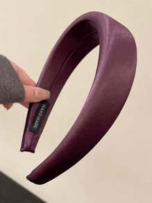 Fashionable & Versatile Satin Foam Headband, 2025 New High Crown Pressure Washing Face Headband, High-End Hair Accessories For Women, Hair Band, Makeup, Hair Hoop ,Hairband For Women Head Accessories