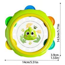 Baby Rattle Toy, 0-1 Year Old Infant Grasp Early Education Puzzle Toy, Soft Rubber Puppy Teething Rattle - Multicolor - View 10