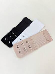 1/3/5pcs/Set Bra Extender Hooks -Elongated 2 Hook Bra Strap Extender Comfortable Adjustable Elastic Non-Slip Bra Straps Underwear Bra Extension Buckle Bust Bra Back Buckle Lingerie Accessories Suitable For Travel And Outdoor Activities - Multicolor - View 6