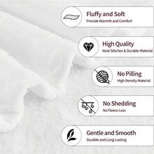 Fluffy Soft Blankets For Winter Fleece King Size A-Plim A-Plim Lovely Warm Sofa Camping Custom Kids Blanket Microfiber Bedding - 3 - 查看 6
