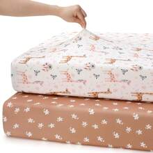 Summer Goodies 3 Packs Soft Microfiber Baby Mini Crib Sheets, Super Soft Breathable Portable 38"X26"Pack And Play Sheets Fitted For Playard And Pack N Play Mattress - Multicolor - View 15