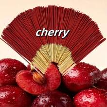 20/50/100/200pcs Cherry Scented Incense Sticks, 8.66 Inches, Suitable For Yoga And Meditation, Purify The Mind, Eliminate Negative Energy
