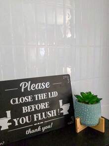 10/30pcs White Brick Pattern Self-Adhesive Tile Stickers, Easy To Peel And Stick Ceramic Tile, Waterproof Wallpaper Suitable For Living Room, Kitchen Backsplash, Bathroom, Zellige Style