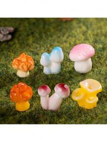 40/20 Stück Mini Pilze, kleine Harz Pilz Figuren in Großpackung für Miniatur Landschaft, Aquarium, Topfgarten, Heimdekoration, Partyfavors, Geschenke, Feste, Geburtstagsfeiern, versteckte Streiche im Büro und so weiter.