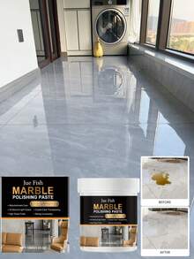 jakehoe 大理石抛光膏 适用于厨房石英台面划痕清洁瓷砖去污亮化护理（新旧款随机发） - 彩色 - 查看 2