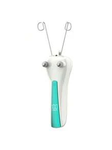 Electric Face Hair Remover With Power Display, One-Button Dual-Mode, Type-C Rechargeable Cordless Women's Facial Hair Removal Epilator - Physical Epilation, Prevents Regrowth. Pearl Powder Lubricant Needs To Be Purchased Separately