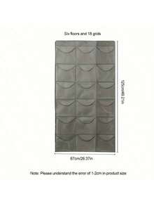 18/24 Pockets Hanging Door Hat Organizer Bag, Hat Storage Bag, Household Items Storage Bag, Sock Organizer Bag, Bra Organizer Bag, Over The Door Storage Bag