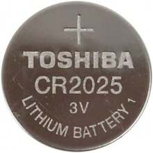 TOSHIBA 東芝 - 2016/2025/2032 3V 鋰紐扣電池，5/10/20/50 組可供選擇，用於磁性感測器鑰匙、秤、可穿戴設備、醫療設備、鉻電池和值得信賴的品牌 - CR2025 - 查看 2