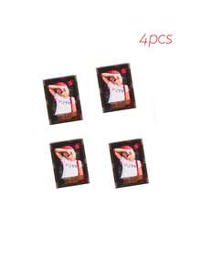 1/4/6/10/20pcs Multi-Color 3-Inch Magnetic Plastic Photo Frames, Magnetic Fridge Stickers For Instant Camera Photos And Mini Cards Display, Personalized Home Fridge Decor, Gift For Friends - Multicolor - View 39