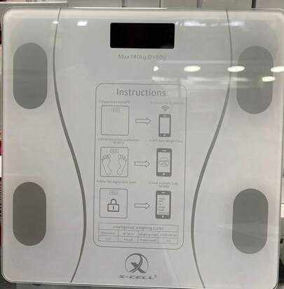 BALANÇ DIGITALBIOMPEDANCIA ATE 180KG