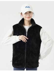 Aquecimento de 9 zonas, colete aquecido inteligente masculino, porta USB de fibra de carbono, poliéster, opaco, cor sólida, gola alta, detalhe de zíper, adequado para atividades ao ar livre no outono e inverno (bateria portátil não incluída)