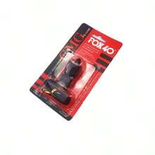 1pc Fox Whistle Outdoor Sports Referee Rescue Whistle With Teeth Guard, High Pitch Whistle For Volleyball, Basketball, Football Match And Training