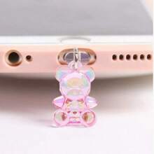 2 Stücke/6 Stücke/12 Stücke Ladeanschluss Staubschutz, Kopfhöreranschluss Staubschutz geeignet für Apple/Typ-C Handys, Ladeanschluss Dekoration