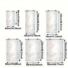 Easy Install Sunshade Curtain Set - Suitable For Doors, Windows And Car Windows | Heat And UV Protection | Classic Home Decor Style (Suction Cups Included)