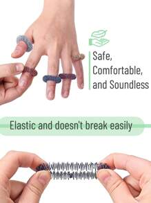 Mr. Pen- Spiky Sensory Rings, 10 Pack, Colorful Stress Relief Fidget Sensory Toys, Fidget Rings, Fidget Ring For Anxiety, Stress Relief Rings, Massager For Fidget ADHD Autism, Sensory Ring