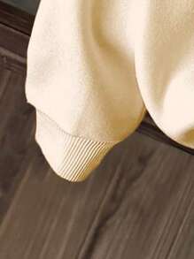 Kleine Mädchen Cartoon Muster Warmer Kapuzenpullover