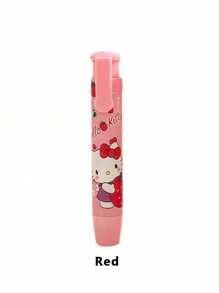 Sanrio 1Pc Creative Press Eraser Hello Anime Kuromi Melody Cinnamoroll Kitty Cartoon Stationery Gift Office School Supplies Back To School School Supplies(Some Parts May Be Random)