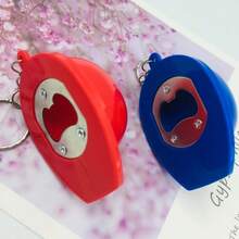 Construction Safety Hard Hat Keychain - Mini Plastic Model Keyring Gift Accessory - Multicolor - View 3