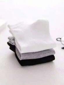 12 pares Calcetines cortos, ligeros y transpirables de verano  para gimnasio - Negro - Ver 6