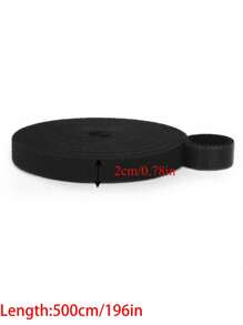 1 Roll 39inches /196inches ,Reusable Fastening Tape Cable Ties, Multi-Purpose Cord Organizer, Computer And TV Wire Storage, Data Cable Management Tie