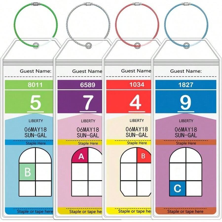 Cruise Luggage Tags For Royal Caribbean Celebrity Cruise Essentials In 2024 - 2025(4 Pack) - 4+件裝 - 查看 1