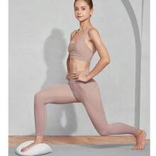 1 件普拉提瑜伽平衡垫，加厚防爆平衡球，瑜伽平衡垫，充气按摩座垫平衡盘软垫瑜伽垫，瑜伽训练专用气垫，平衡训练，按摩座垫，办公室座垫，气垫，带圆垫的平衡球，运动健身，室内外通用 - 彩色 - 查看 7