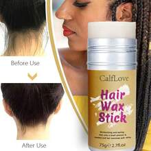 Hair Wax Stick Hair Mask 75g / 2.7 Fl.Oz – Travel Essentials For Quick Slick Back Styles, Edge Control, And Flyaway Taming | Curly Hair Product & Styling Wax For Weddings, Festivals, And Everyday Hair Stuff | Easy-To-Use Hair Gel Alternative For Smooth Finishes