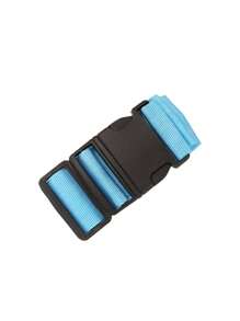 1 قطعة حزام أمتعة للسفر قابل للتعديل مع قفل بكلمة مرور، حزام تأمين أمتعة مضاد للسرقة، حزام تجميع الأمتعة مناسب للطلاب