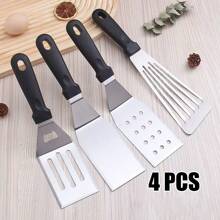 Espátula para bistec de acero inoxidable para barbacoa, tenazas para parrilla Hibachi y tortitas, pala gruesa para servir pizza - Herramientas de cocina - Multicolor - Ver 28