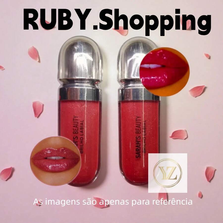 Sarah's Beauty Lip Gloss - Kit 2 Gloss 5 and 6vermelho - View 1
