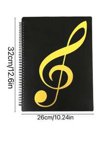 A4 乐谱文件夹、学生钢琴乐谱活页夹、防水可折叠钢琴乐谱夹、A4 音乐文件夹（可容纳 20 张）、适用于合唱团、乐队、音乐家、表演者的耐用 A4 音乐文件夹、高品质 PP 套
