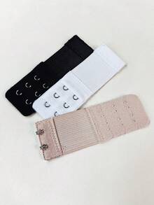 1/3/5pcs/Set Bra Extender Hooks -Elongated 2 Hook Bra Strap Extender Comfortable Adjustable Elastic Non-Slip Bra Straps Underwear Bra Extension Buckle Bust Bra Back Buckle Lingerie Accessories Suitable For Travel And Outdoor Activities - Multicolor - View 7