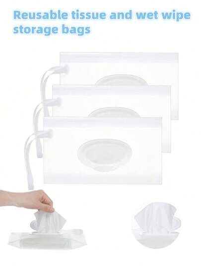 1 pieza Dispensador portátil de toallitas húmedas, contenedor ligero, soporte de papel higiénico esencial para el hogar y viajes al aire libre, accesorio de viaje compacto, depósito de toallitas húmedas de fácil acceso para cocina, baño, coche, oficina, camping, senderismo, picnic, aventuras al aire libre, estuche de plástico duradero, sello a prueba de fugas, dispensación rápida, limpieza sin problemas, almacenamiento higiénico de toallitas, organizador listo para viajar