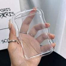 带弹簧绳的卡夹 信用卡套 透明水卡套 透明卡片保护套