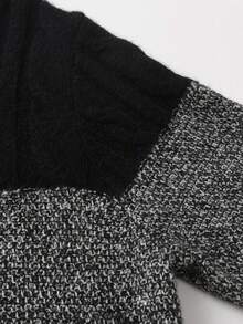 男童条纹针织毛衣，学院风，长袖，适合学校休闲装，春秋冬