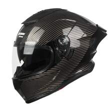 Crown Racing Kask motocyklowy z podwójnym daszkiem, odchylany, modułowy, otwarty, zatwierdzony przez DOT