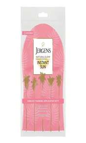 Jergens Natural Glow Body Applicator Mitt, Flawless, Streak-Free Tanning Blender Glove, Reusable Tanning Mitt Protects Hands