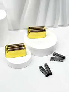 Kemei Afeitadora de viaje KM-TX10 edición dorada inalámbrica recargable para hombres, ideal para viajes, recorte de cabello y barba, compacta y portátil - Gradiente - Ver 8