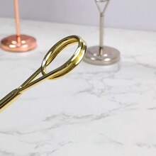 圆形菜单架 不锈钢镀金 1个 - 金色 - 查看 6