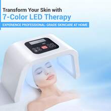 HanTai Led-Face-Tool,LED Light Therapy Facial Mask,7 In 1 Beauty Equipment For Skin Care At Home - Visa 1