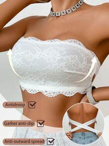 Women's Front Closure Minimalist Fitted Casual Wireless Bra