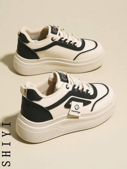 Fashionable Casual Thick Sole Sneakers