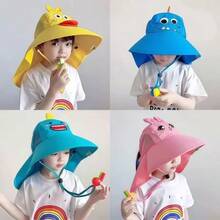 Kids Sun Hat UPF 50 Sun Protection Beach Hat - Green - View 2