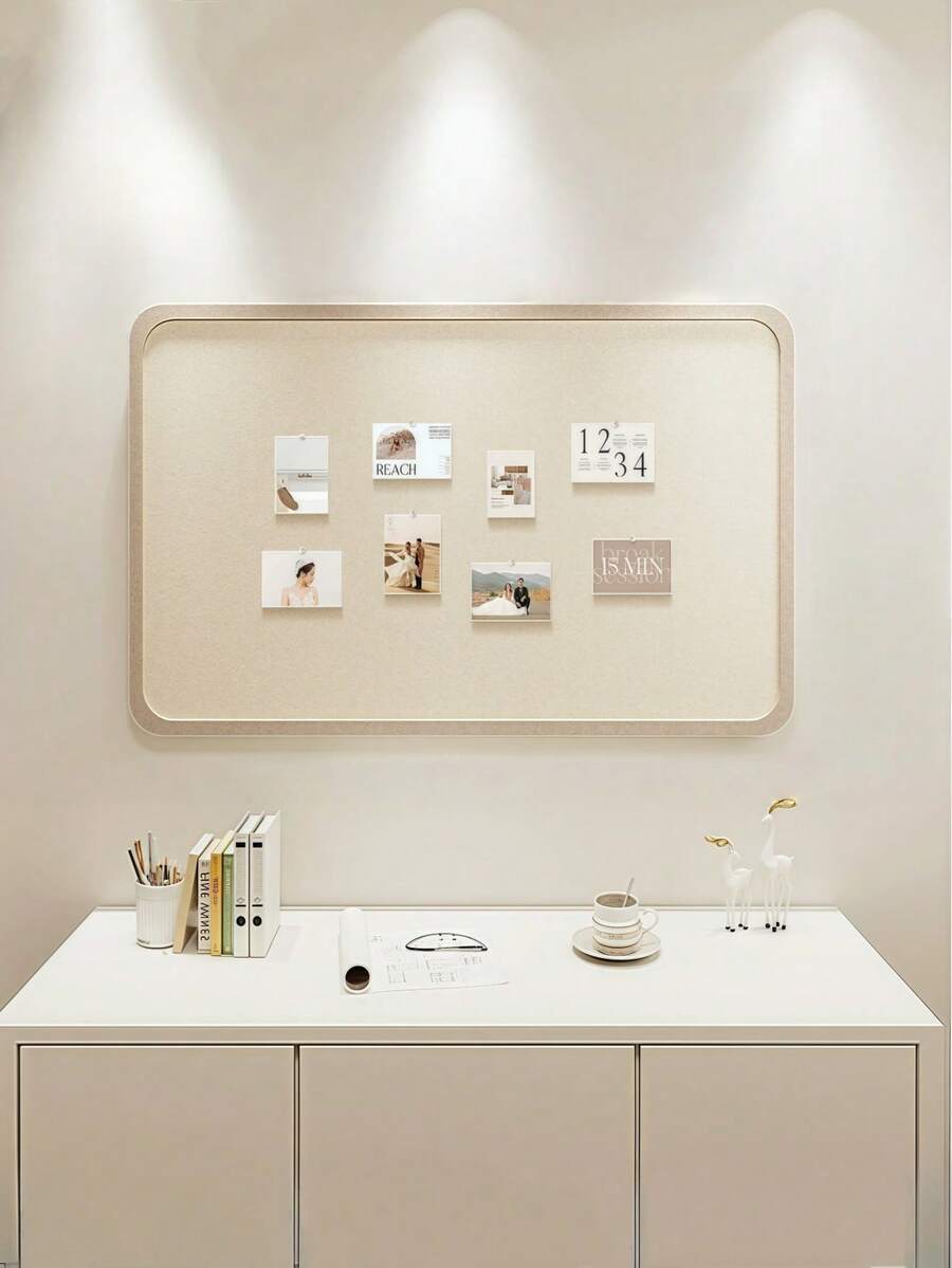 1PC Hệ thống bảng tường nỉ tái sử dụng theo phong cách Bắc Âu, Tấm trang trí gắn ghim Scandinavia để trưng bày đồ trang sức & tường ảnh, Bộ sắp xếp văn phòng đa chức năng | Phông nền tiệc | Lưu trữ đồ trang điểm | Móc chìa khóa | Bảng ghi nhớ / Lắp đặt không hư hỏng / Nỉ dày - Nhiều màu - Xem 1