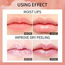 Fruity Shimmer Lip Gloss  Clear Lip Gloss Lip Care Ampoule Lip Oil Glass Effect Non-Sticky Clear Lip Oil  Soft And Plump Lips Hydrating Crystal Jelly Lip Oil -  Balm With Glassy Shine Fruit-Scented For Daily Use & Glamour Lipstick Makeup Glossy - 3件 - 查看 4