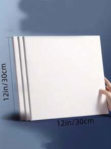 1/4/12 pezzi Tela su telaio professionale di misure 17,8 cm x 22,9 cm, 25,4 cm x 25,4 cm, 40,6 cm x 50,8 cm, 76,2 cm x 76,2 cm, 76,2 cm x 101,6 cm, Telaio in legno per galleria, pannelli di tela per pittura ad olio, acrilico, forniture artistiche per adulti e principianti, decorazione murale popolare