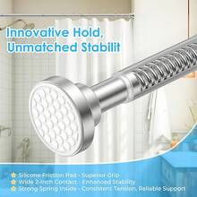 Curtain Window Rods - Silver - View 5