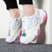 Skechers Zapatillas deportivas con suela gruesa y diseño de panda, colaboración Sakura para mujer - Blanco/Multicolor - Ver 2
