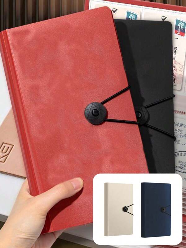 Cahier de caisse multifonctionnel à reliure spirale, livre de comptes, livre d'épargne, livre d'épargne scellé, cahier à feuilles mobiles de budget de couple, portefeuille, sac de rangement, porte-monnaie, tirelire, livre d'épargne, livre commémoratif, grand livre financier familial, d'épargne, sac de rangement pour l'argent, cahier, cadeau parfait pour les amis